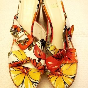 Stuart Weitzman platform wedge sandals